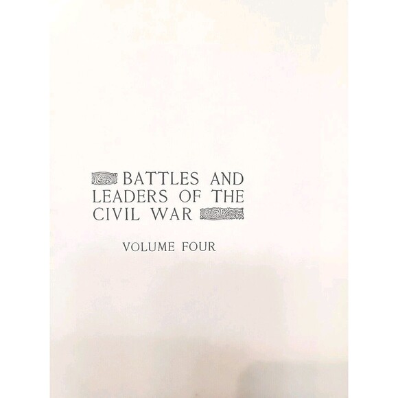 Battles and Leaders of The Civil War Vol 4 Castle 1982 No Dust Jacket - Picture 3 of 16